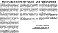 Leipziger Amtsblatt vom 29. August 2009.